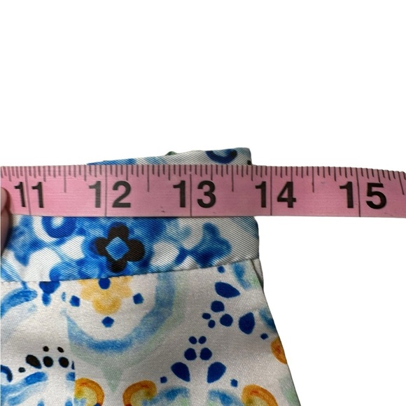 Zara Wide Leg Patchwork Print Women’s Pants Size small Blogger Favorite - Picture 4 of 9